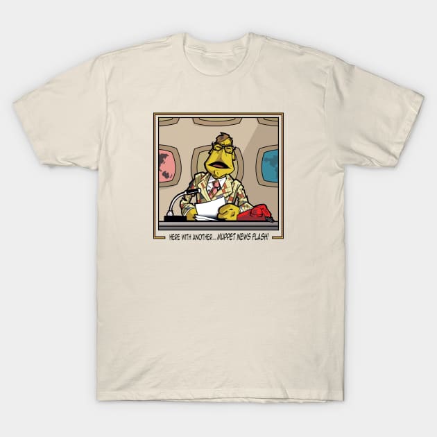 Muppet News Flash T-Shirt by ActionNate